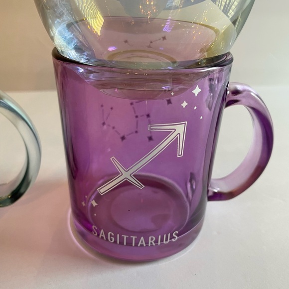 Libra - Sagittarius zodiac glass set - Picture 7 of 9